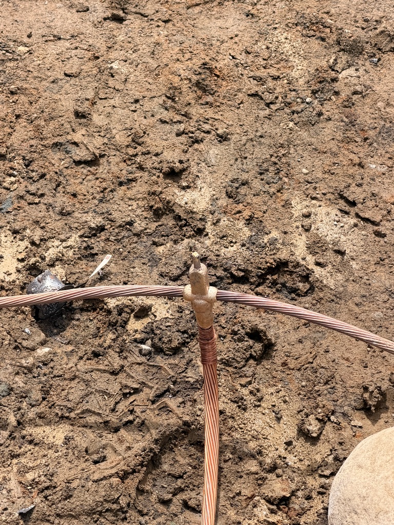 Puesta a tierra — detalle de conexión